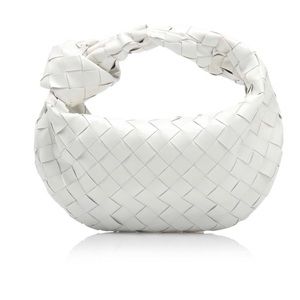Bottega Vetea Mini Jodie white patent